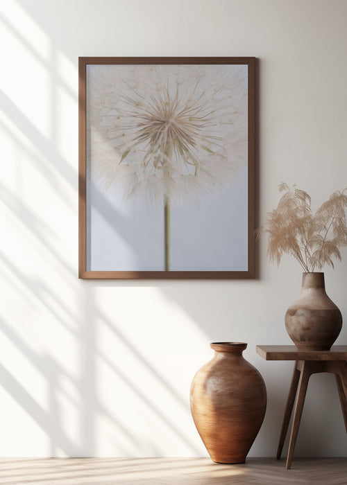 Delicate Dandelion Framed Art Wall Decor