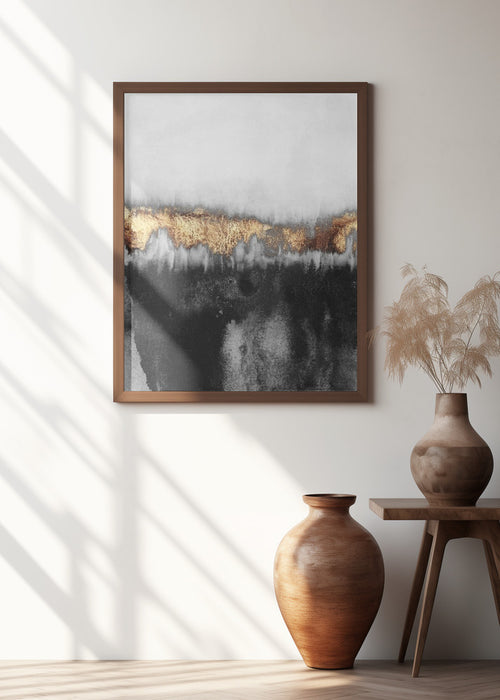 Gloomy Framed Art Modern Wall Decor