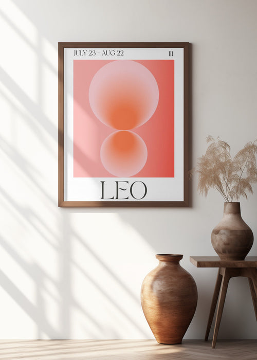 Leo Framed Art Modern Wall Decor