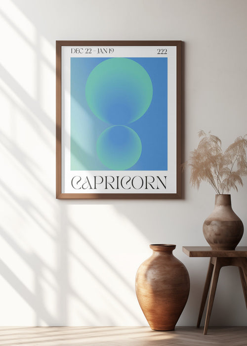 Capricorn Framed Art Wall Decor