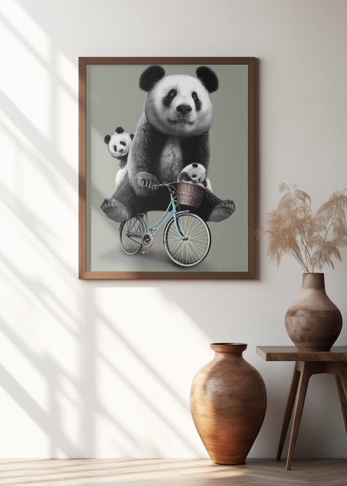 ANGIN PETANG Framed Art Modern Wall Decor