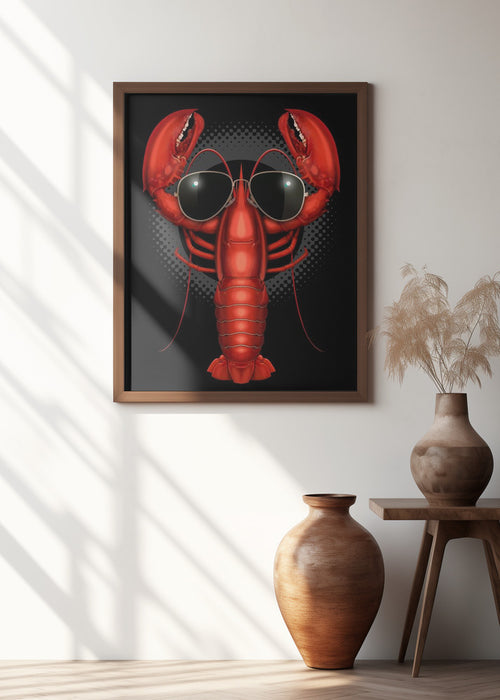 cool lobster Framed Art Modern Wall Decor