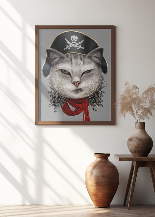 pirate Framed Art Modern Wall Decor