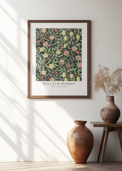 Fruit Pattern Framed Art Modern Wall Decor