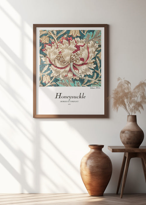 Honeysuckle Framed Art Modern Wall Decor