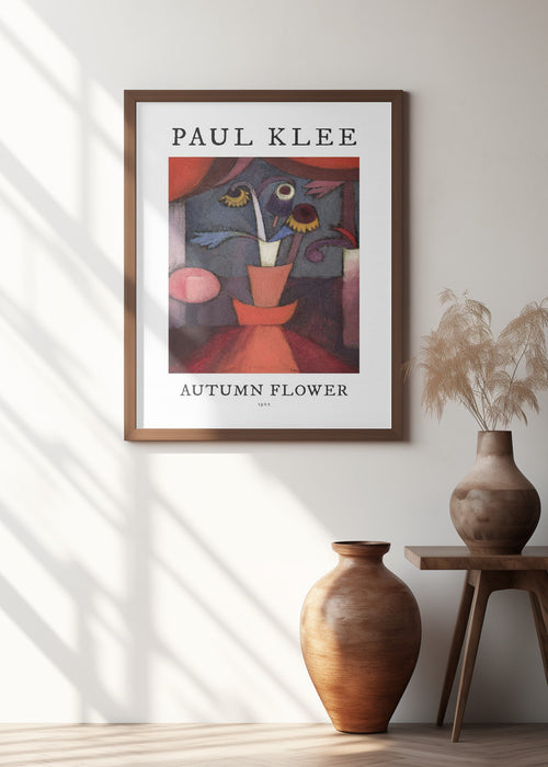 Autumn Flower 1922 Framed Art Wall Decor