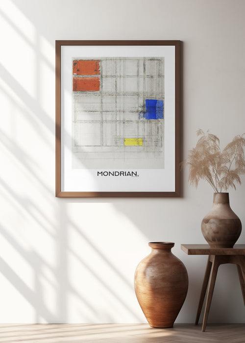 Study for a Composition Framed Art Modern Wall Decor