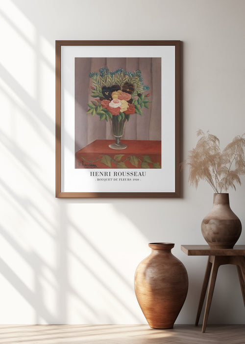 Bouquet De Fleurs 1910 Framed Art Wall Decor