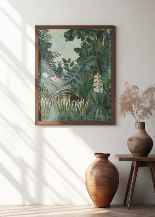 The Equatorial Jungle Framed Art Wall Decor