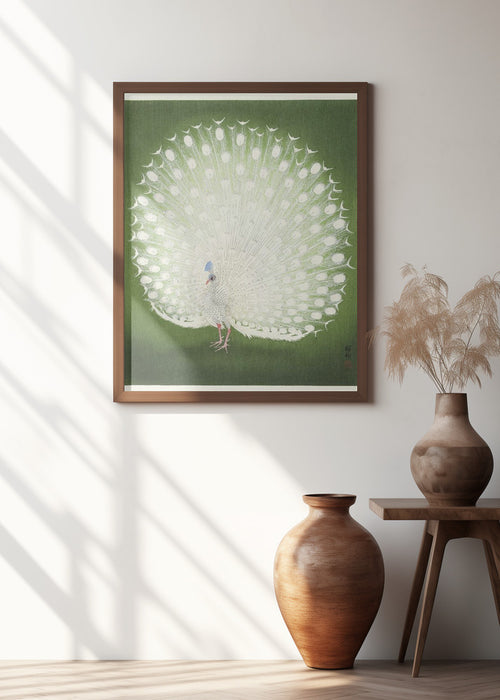 Peacock Framed Art Wall Decor