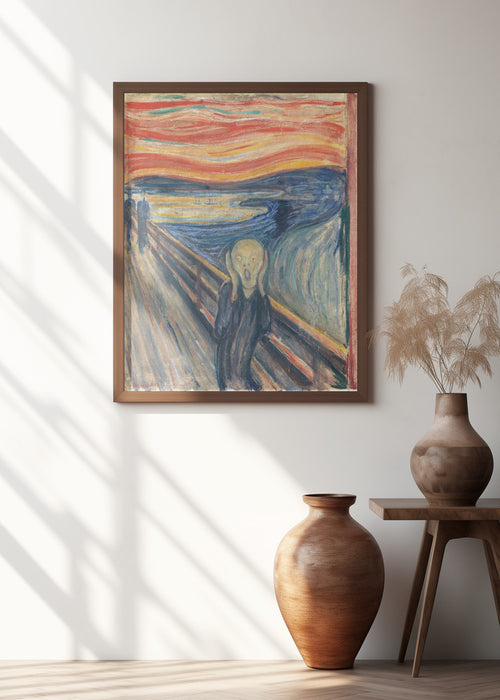 Skriet - The Scream Framed Art Wall Decor