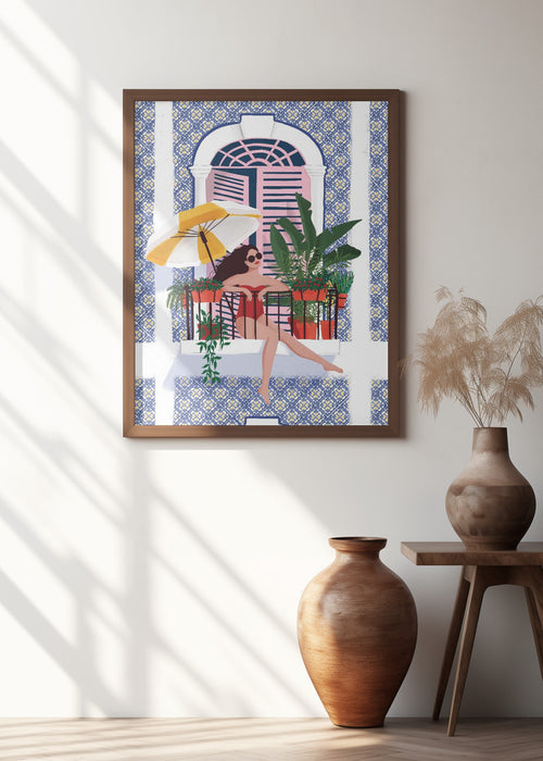 Catching the Sun Framed Art Wall Decor