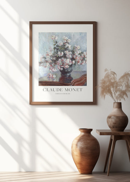 Chrysanthemums Framed Art Wall Decor