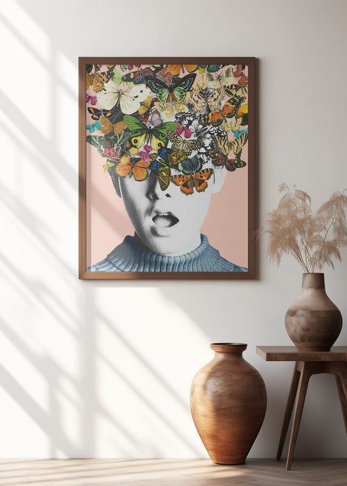 Twiggy surprise Framed Art Wall Decor