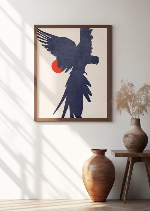 Parrot Framed Art Wall Decor