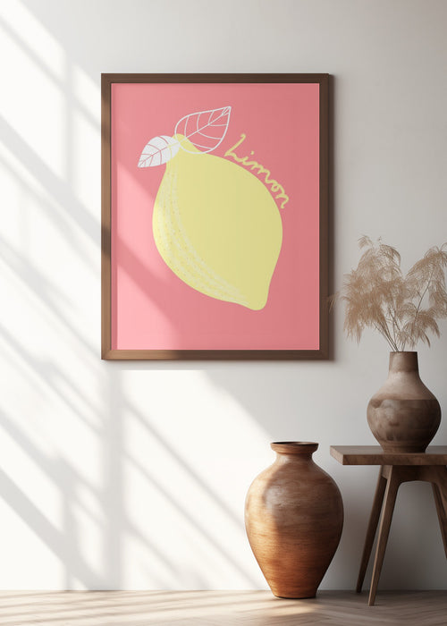 Limon Framed Art Modern Wall Decor