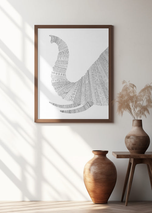 Elephant Nº3 Framed Art Wall Decor