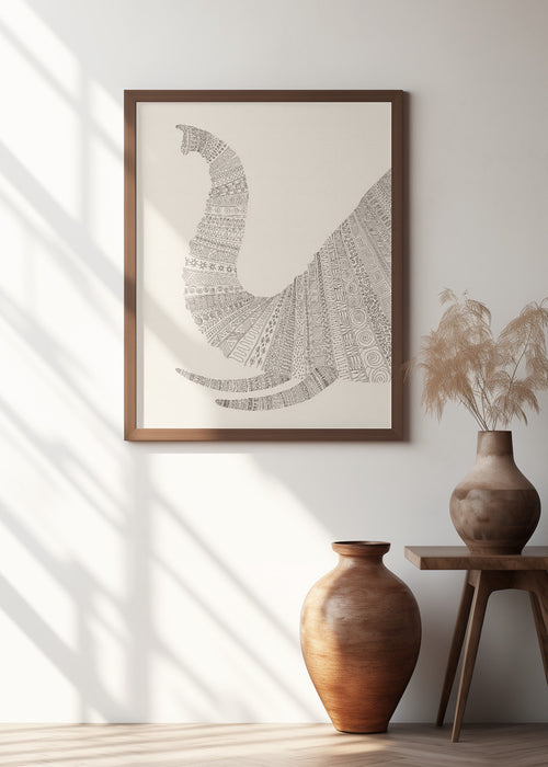 Elephant Nº1 Framed Art Wall Decor