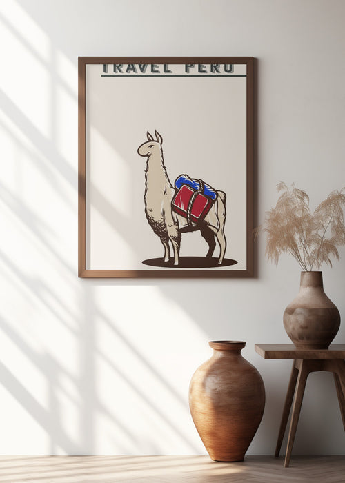 Travel Peru Framed Art Wall Decor