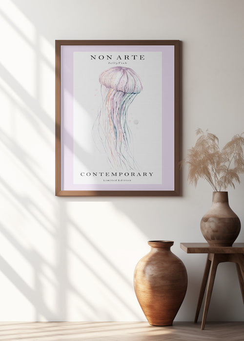 Non Arte Jellyfish Framed Art Wall Decor