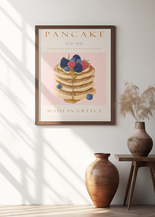 Pancakes Est. 1951 Framed Art Wall Decor