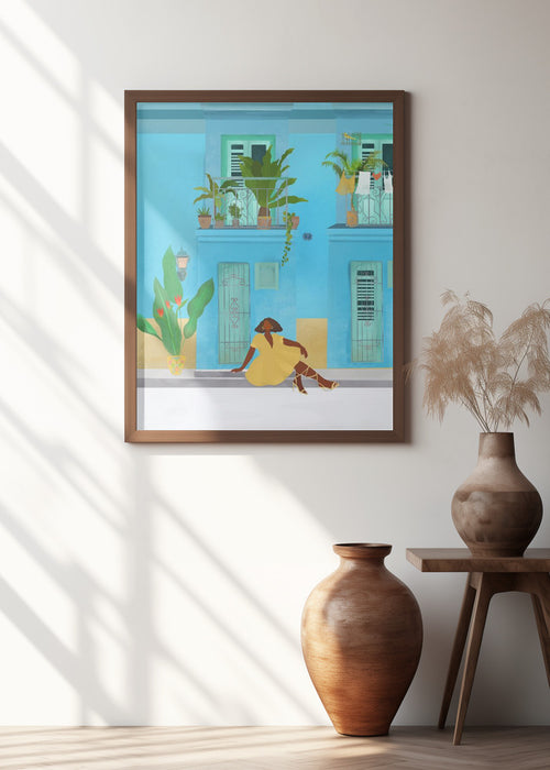 Cuba Framed Art Modern Wall Decor