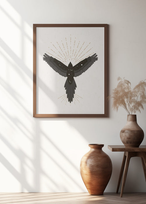 Spirit Bird Framed Art Wall Decor