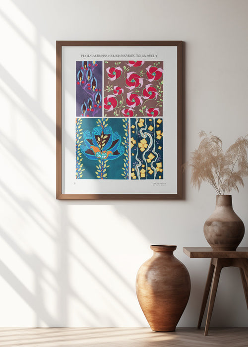 Pattern 03 Framed Art Wall Decor