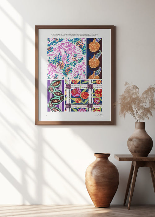 Pattern 11 Framed Art Wall Decor