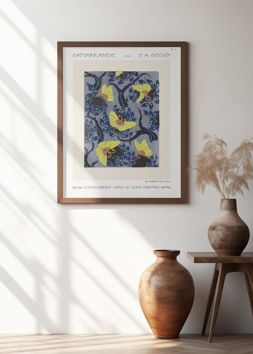 Samarkande 5 Framed Art Wall Decor