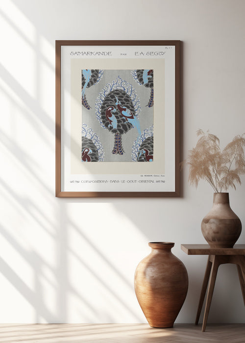 Samarkande 7 Framed Art Wall Decor