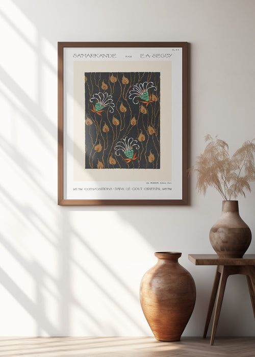 Samarkande 9 Framed Art Wall Decor