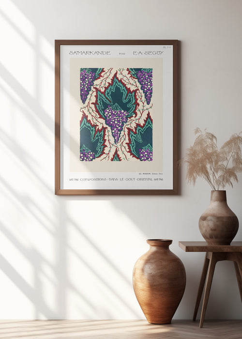 Samarkande 18 Framed Art Wall Decor