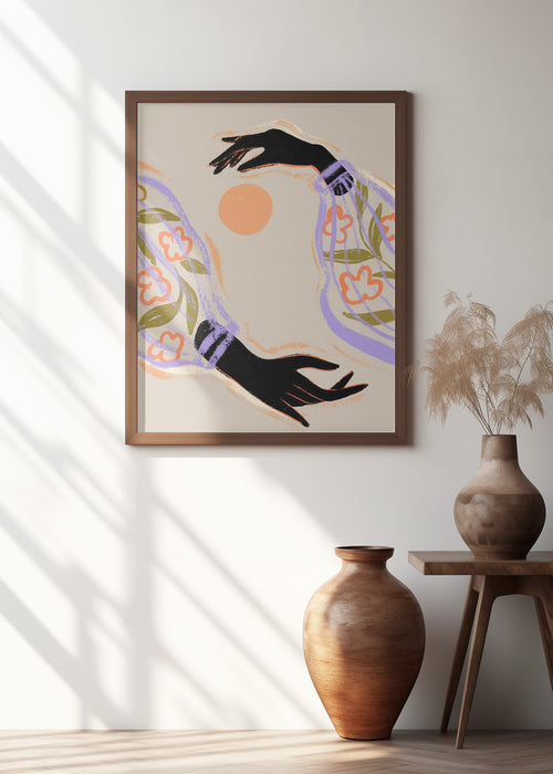 Embrace The Sun Framed Art Wall Decor