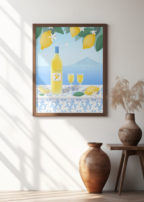 Limoncello Framed Art Modern Wall Decor