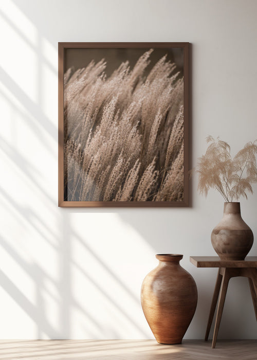 Grass 16 Framed Art Modern Wall Decor