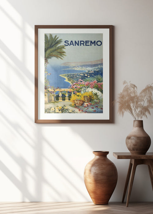 Sanremo : Alicandri Roma Framed Art Modern Wall Decor