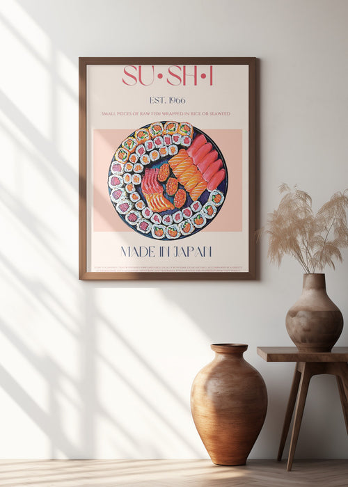 Sushi Framed Art Wall Decor