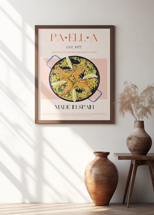 Paella Framed Art Wall Decor