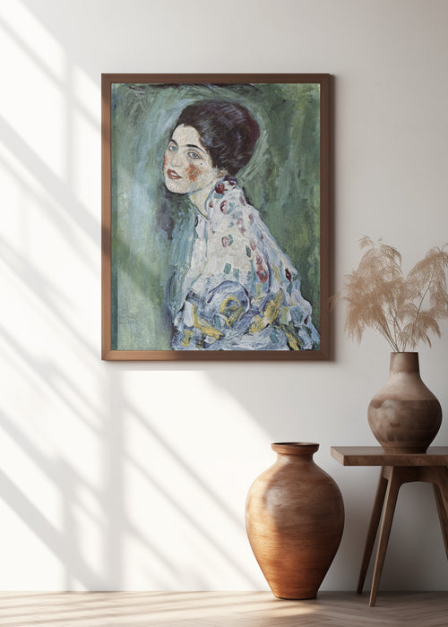 Porträt Einer Dame (1916–1917) Framed Art Wall Decor