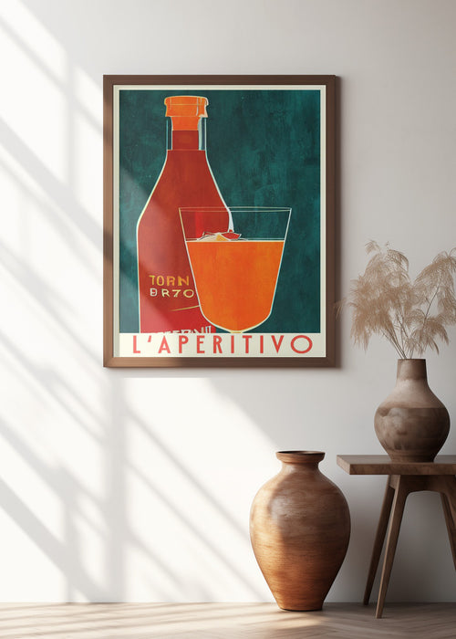 L&#039;aperitivo Framed Art Wall Decor