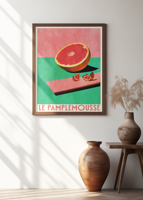 Le Pamlemousse Framed Art Modern Wall Decor