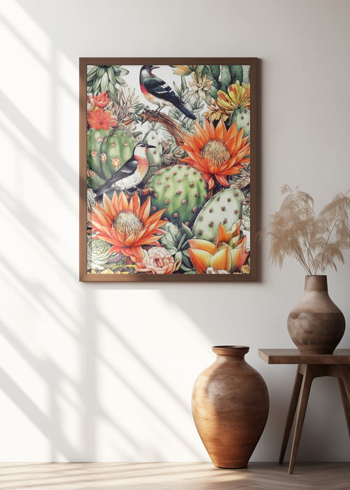 Succulents and cactus 7 Framed Art Wall Decor