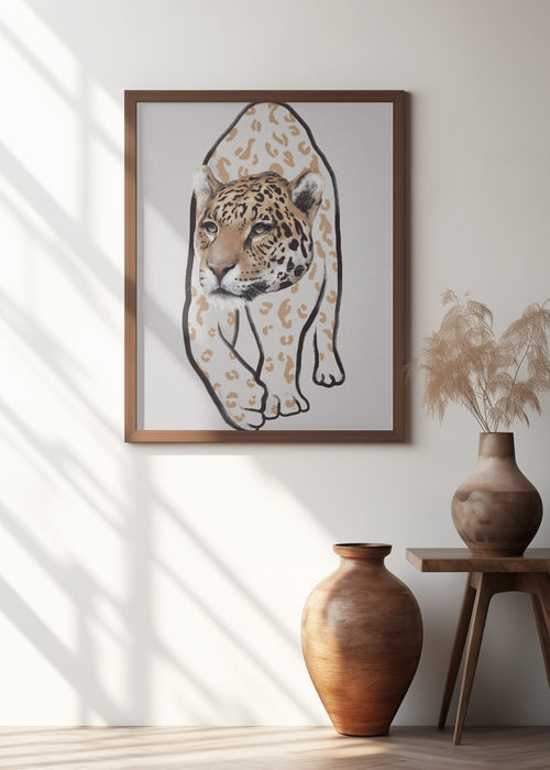 Il Leopardo No.II Framed Art Modern Wall Decor