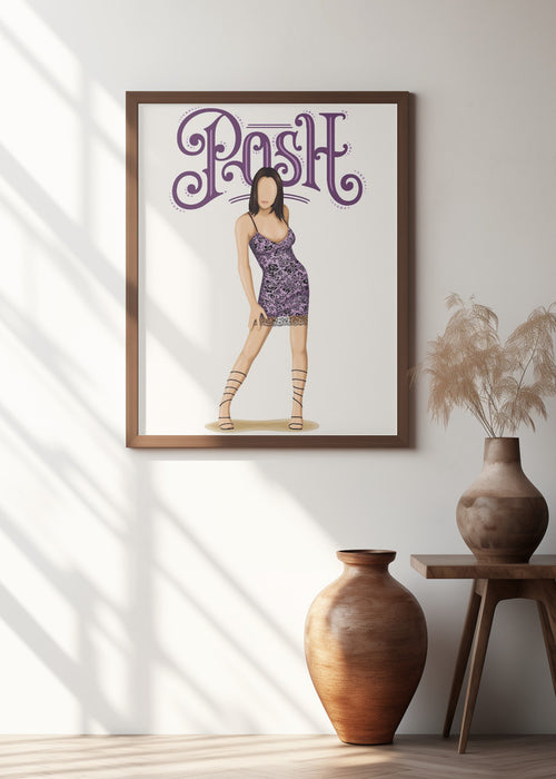 Posh Spice Framed Art Wall Decor