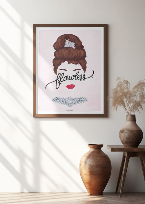 Flawless Audrey Framed Art Wall Decor