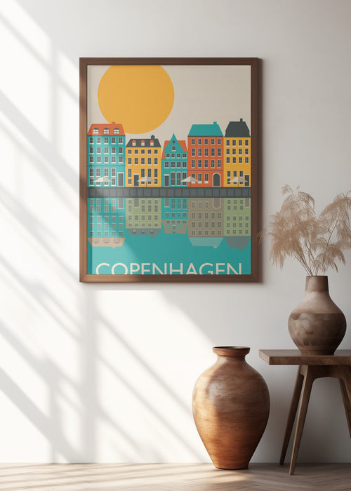 Copenhagen Framed Art Wall Decor