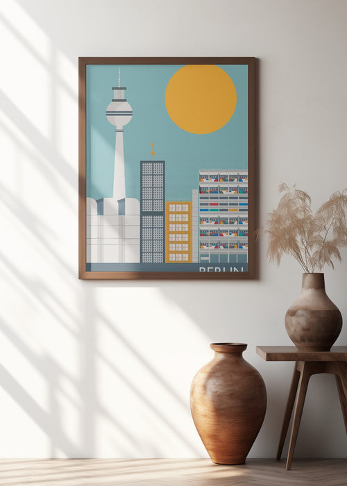 Berlin Framed Art Wall Decor