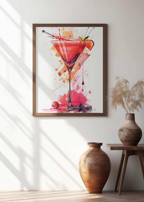 Drinks cocktail Framed Art Wall Decor