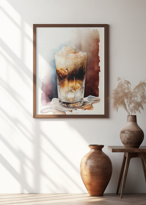 Drinks cocktail Framed Art Modern Wall Decor